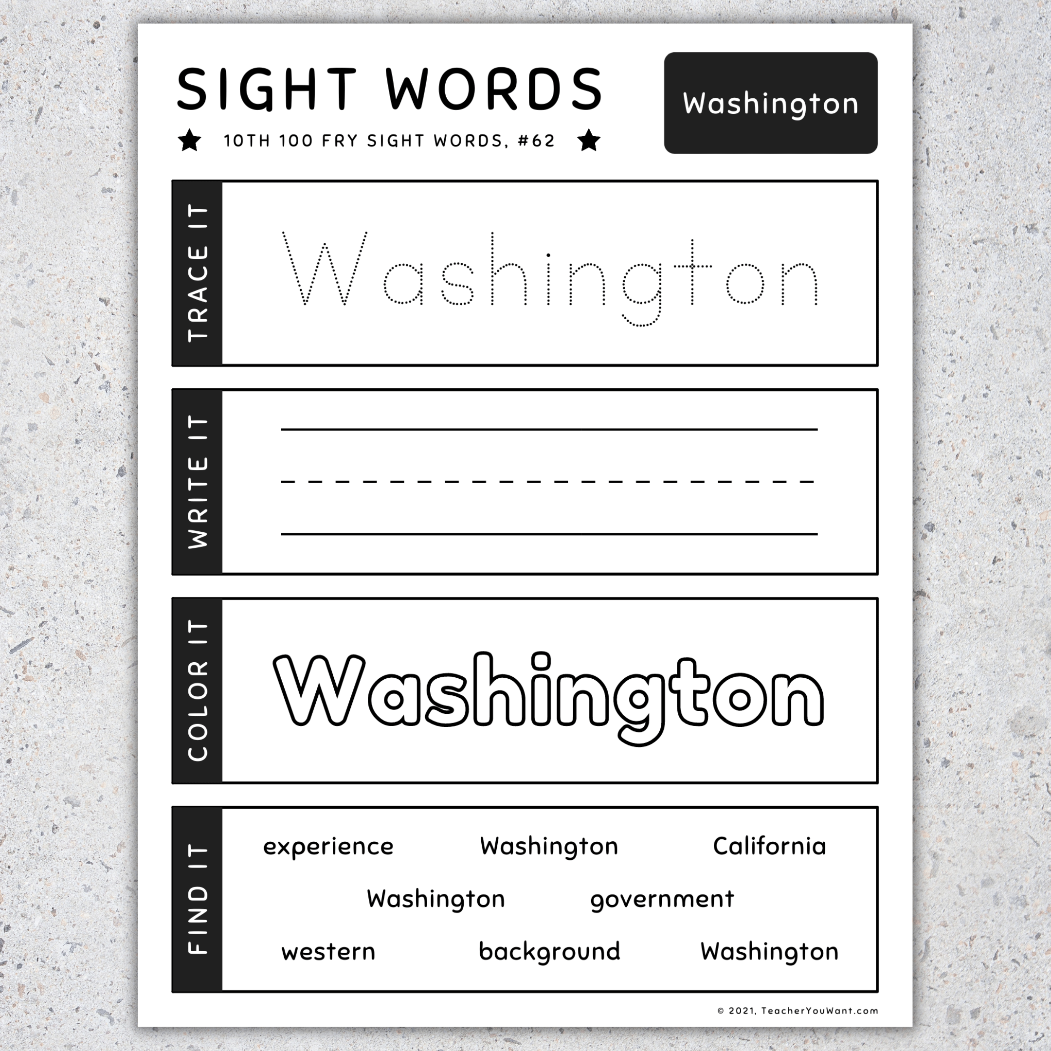 10th Grade Free Printable Worksheets
