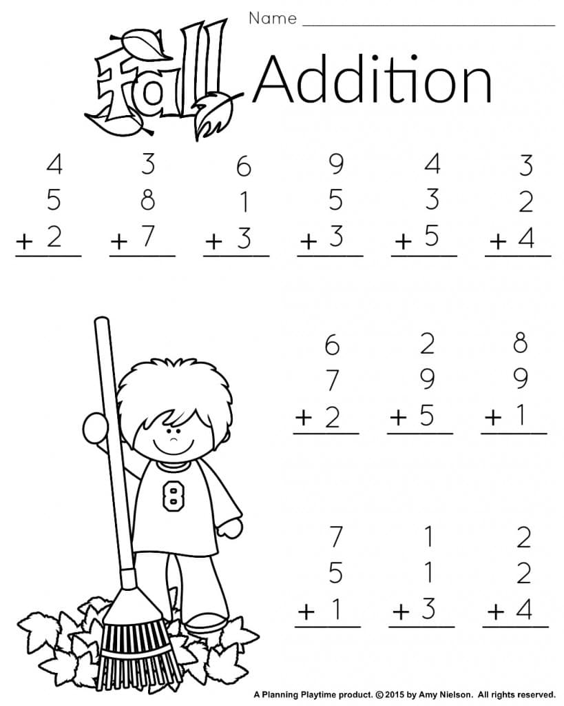 1st Grade Math And Literacy Worksheets With A Freebie Planning 