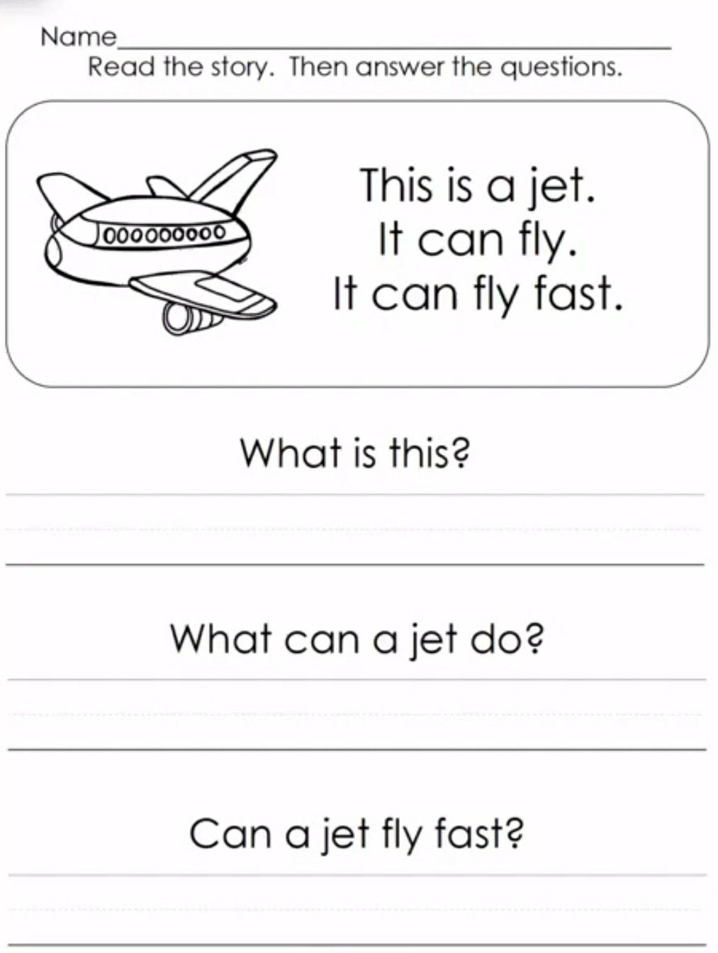 Free Printable 1st Grade English Worksheets