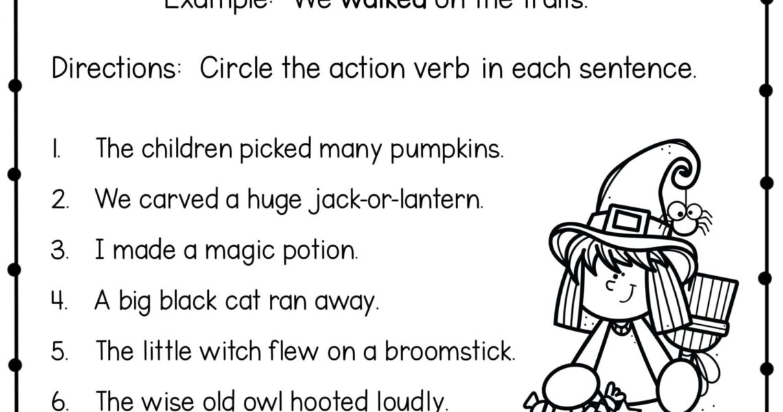 20 FREE Halloween Worksheets For First And Second Grade