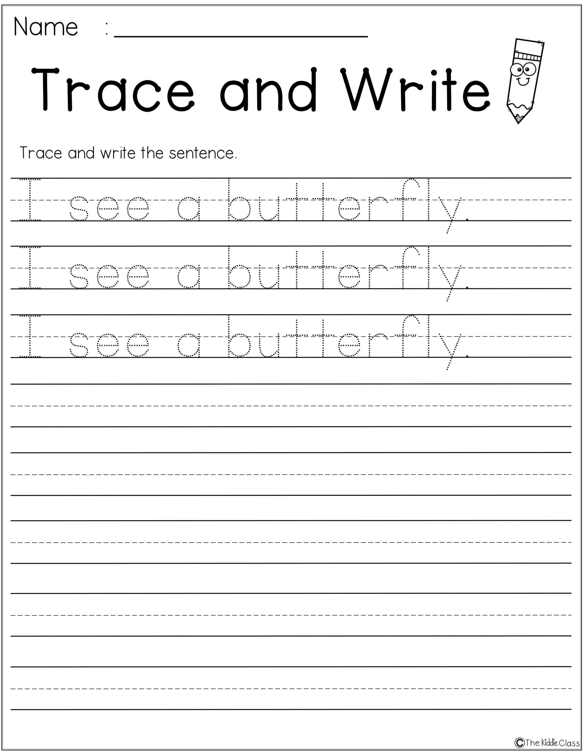 First Grade Handwriting Worksheets Free Printable First Grade Handwriting Worksheets Free Printable