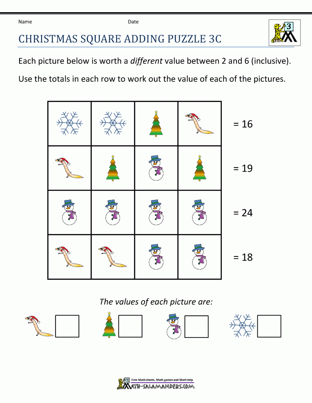 Third Grade Worksheets Free Printable