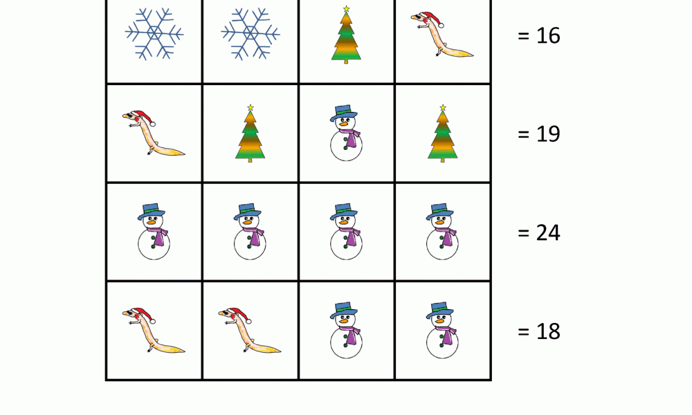 3rd Grade Christmas Math Worksheets