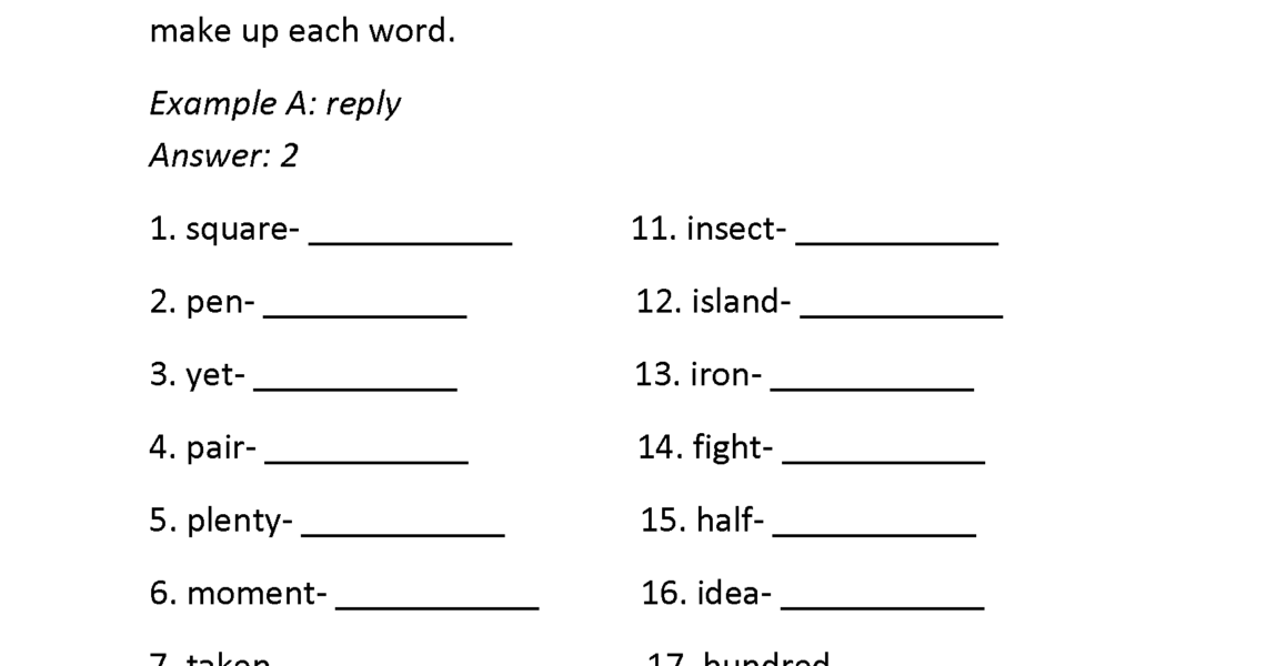 3rd Grade Common Core Reading Foundational Skills Worksheets