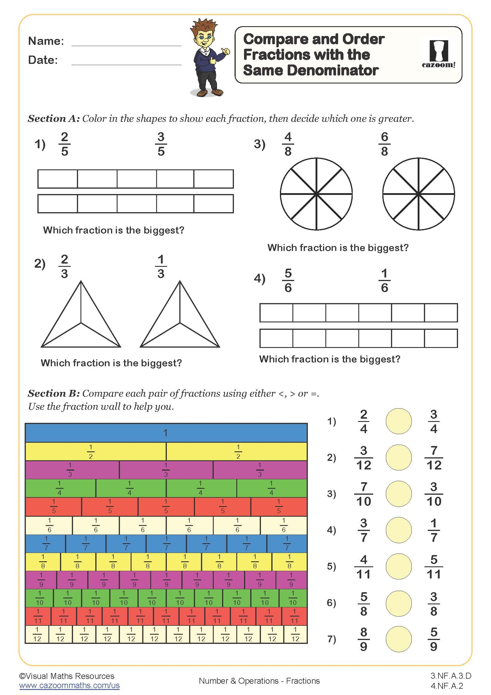 Grade 3 Free Printable Worksheets