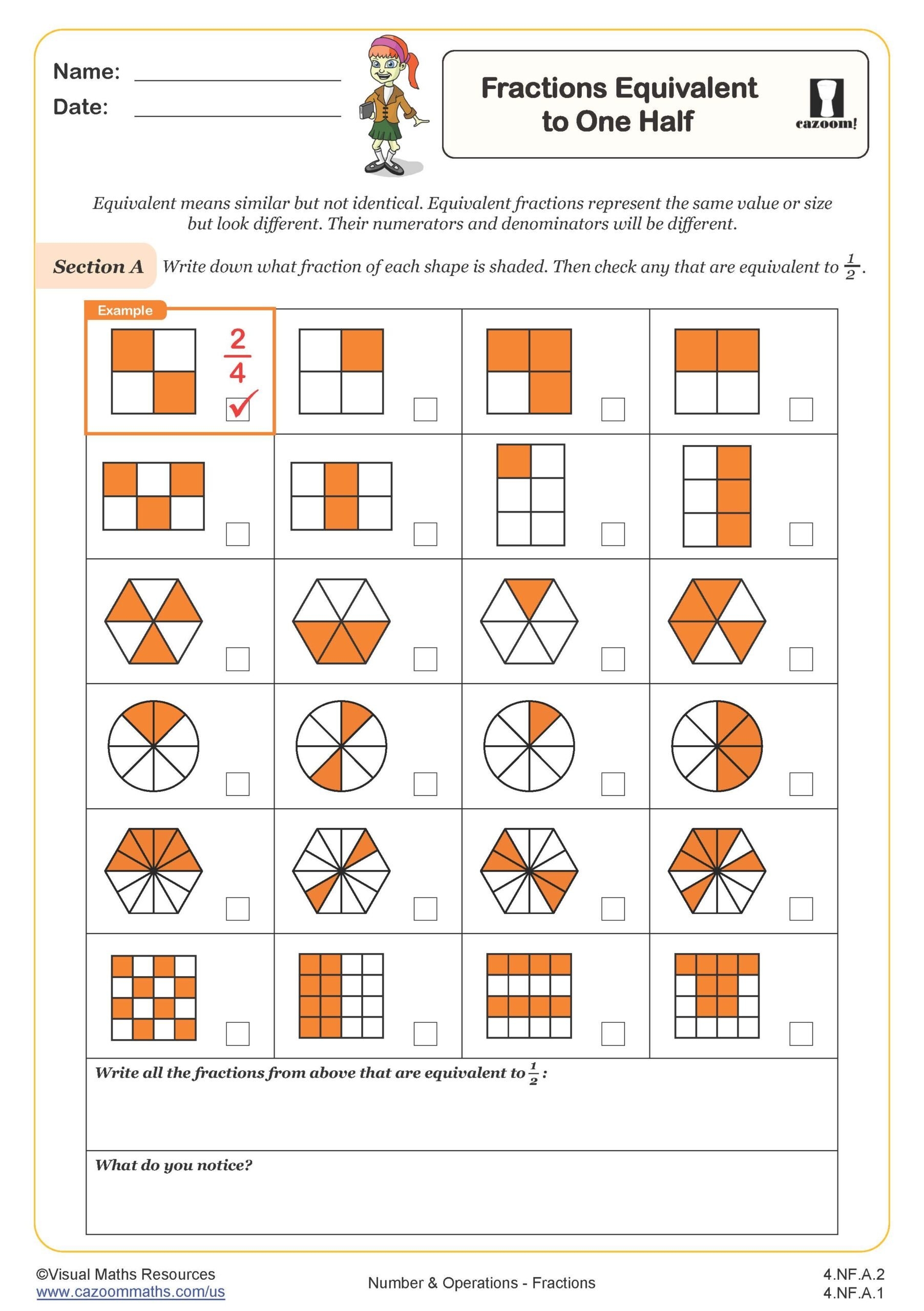 Fourth Grade Math Worksheets Free Printable