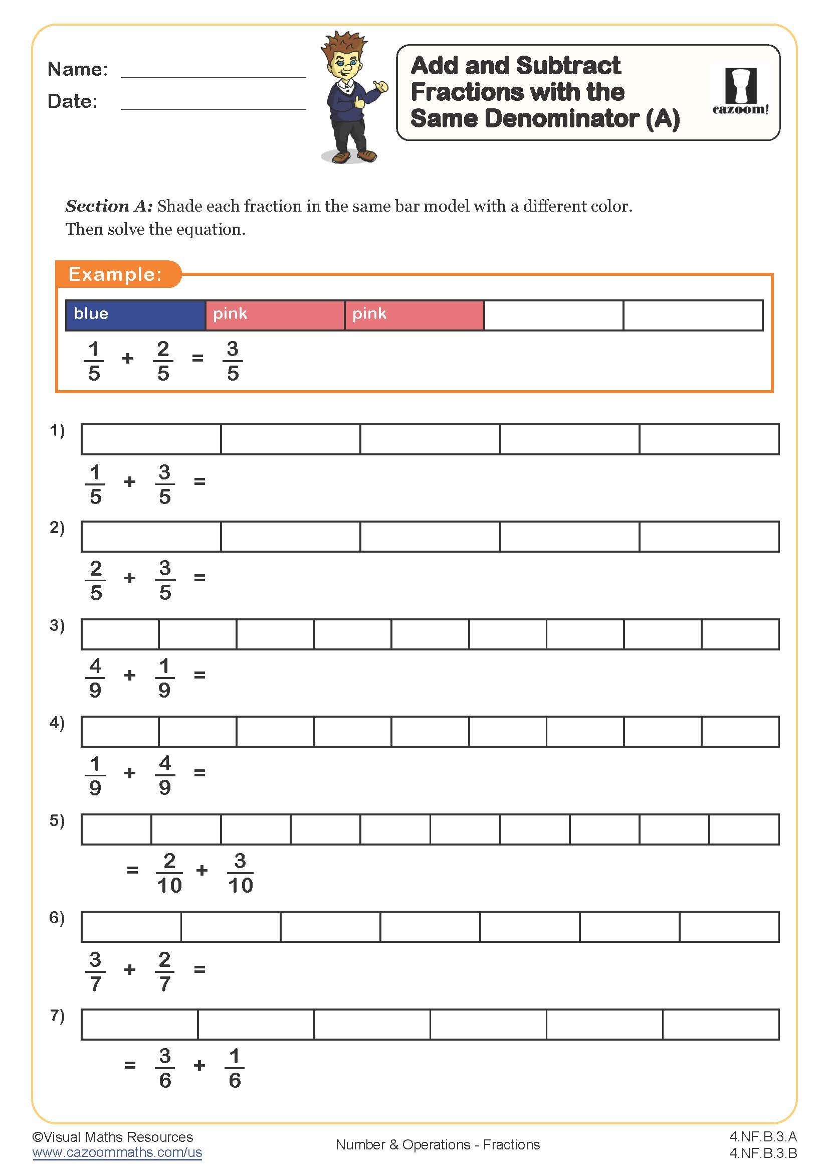 Free Printable Worksheets For 4th Grade