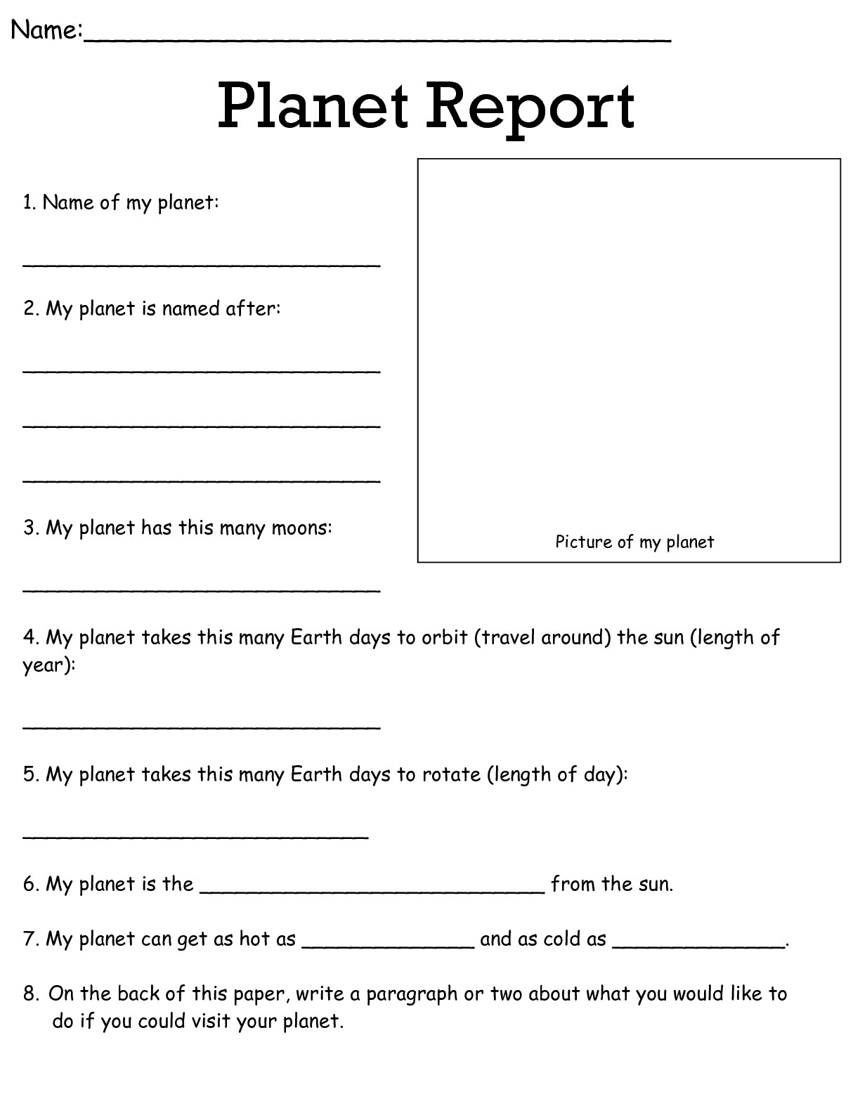 5 Science Worksheets For Students Examples 5 Science Worksheets For Students Examples