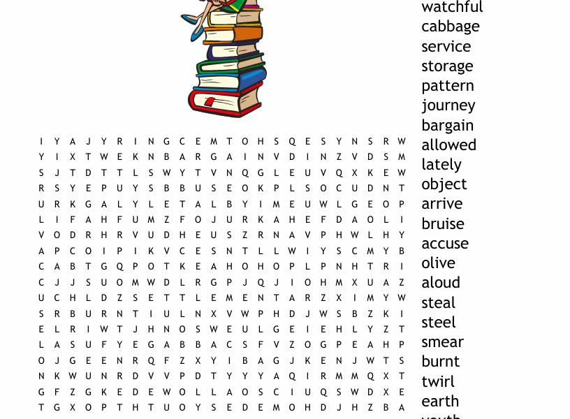 5th Grade Vocabulary Word Search WordMint