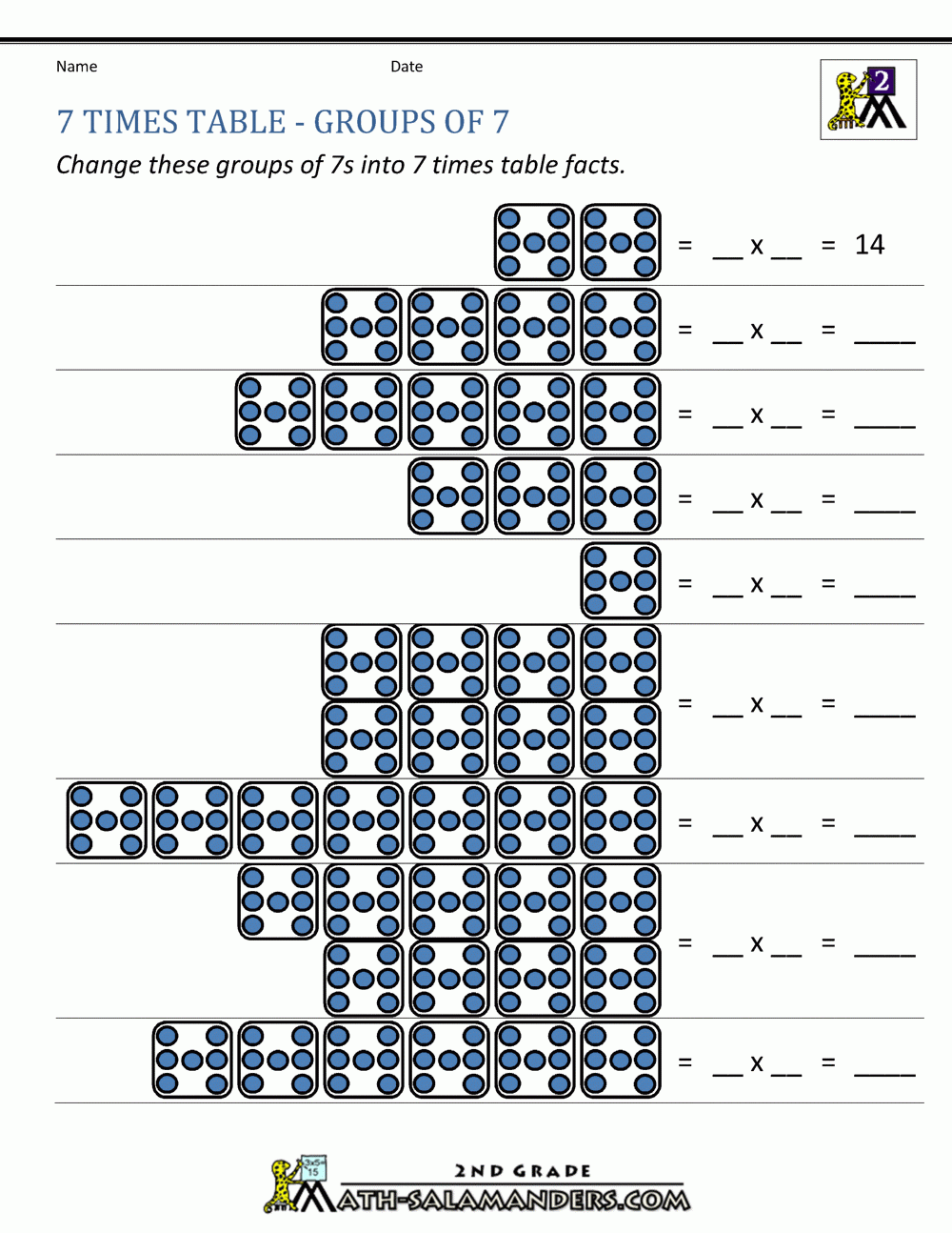 Free Printable Multiplication Worksheets 7th Grade