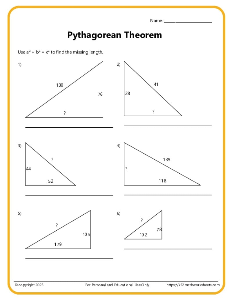 Math Worksheets Free Printable 7th Grade