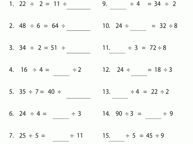9th Grade Math Worksheets