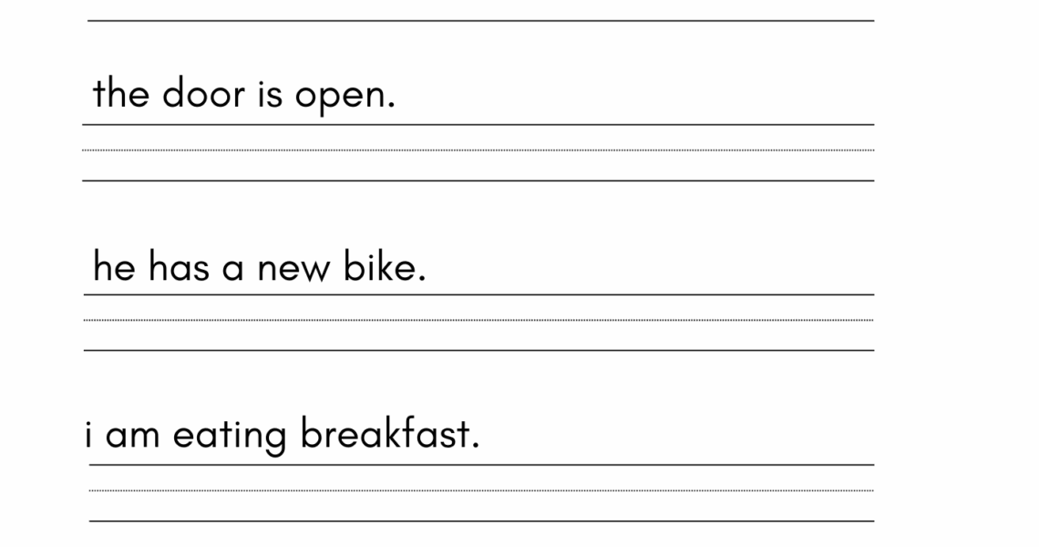 Capitalization Worksheets For Grade 1 Kidpid