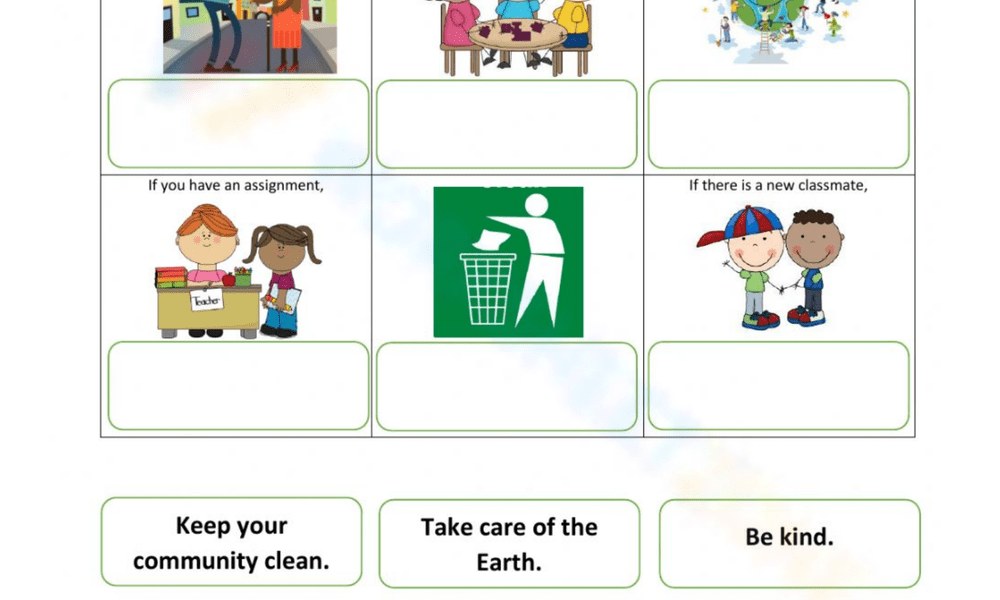 Citizen In The Community Worksheets 2025