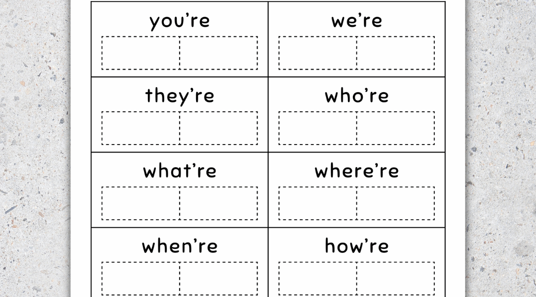 Contractions Worksheets And Activities Grammar Practice Review Pages Made By Teachers