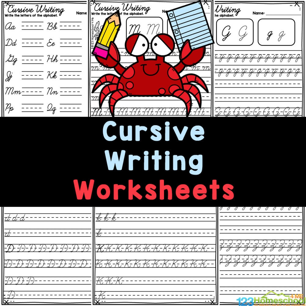 Free Printable Handwriting Worksheets 4th Grade