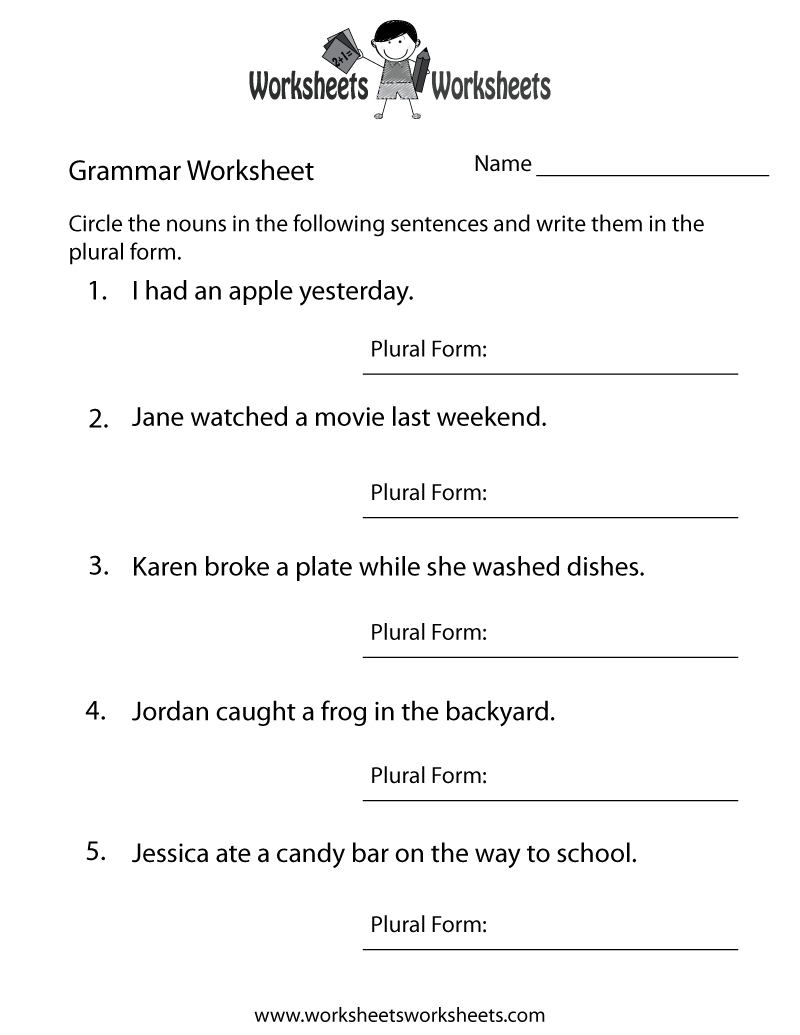 Free Printable 6th Grade Ela Worksheets