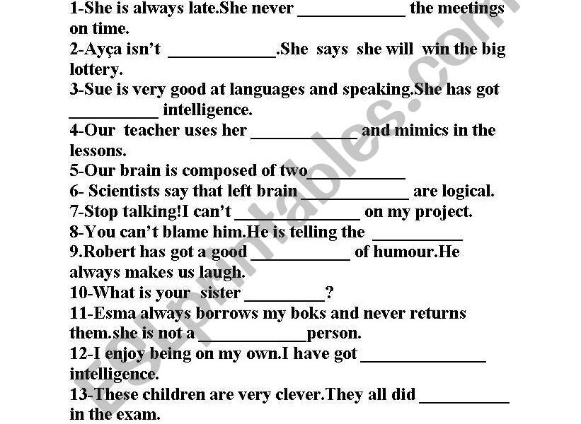 English Worksheets Vocabulary For 8th Graders Worksheets Library