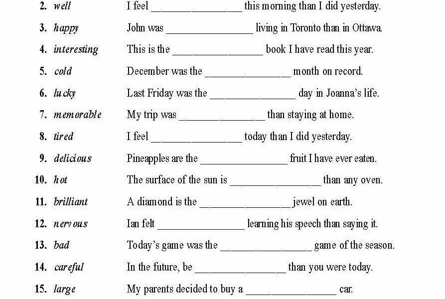 Exercises In Grammar Grade 7 Worksheets Library