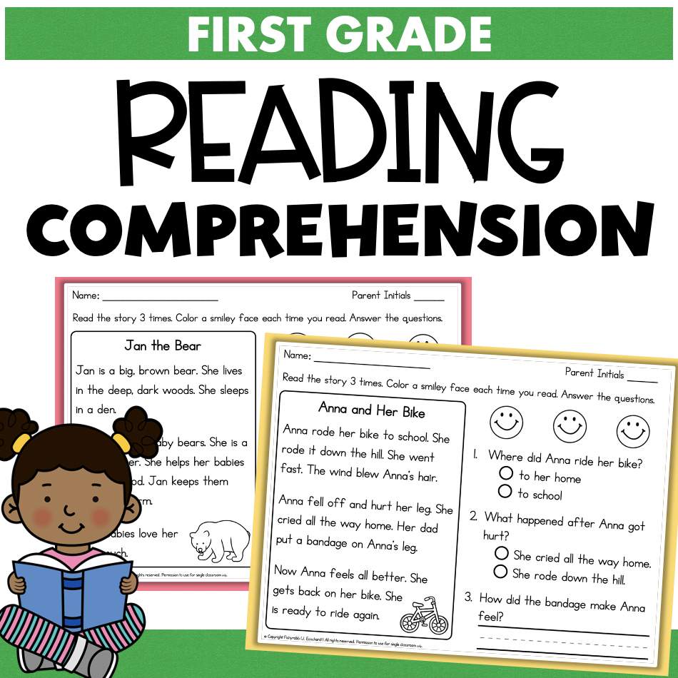 Free First Grade Reading Printable Worksheets