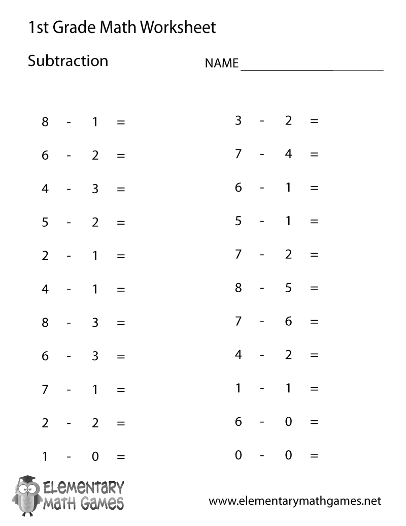 Free Printable 2nd Grade Subtraction Worksheets Free Printable 2nd Grade Subtraction Worksheets