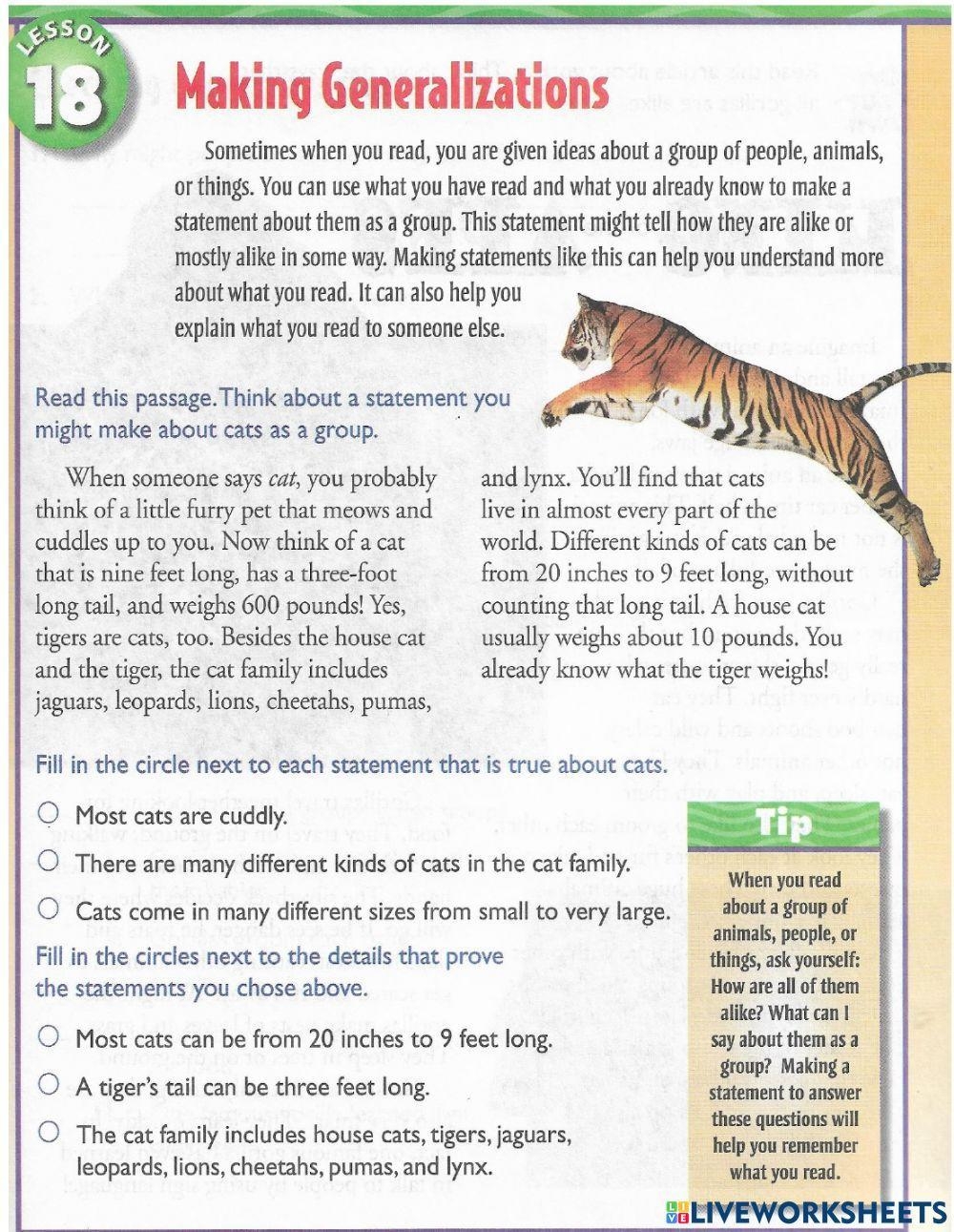 Free Generalization Worksheet For 4th Grade Download Free Generalization Worksheet For 4th Grade Png Images Free Worksheets On Clipart Library