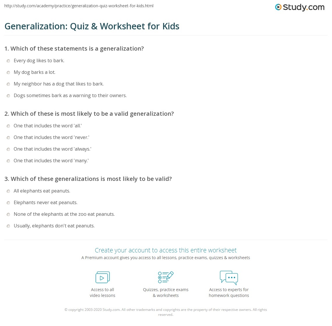 Free Generalization Worksheet For 4th Grade Download Free Generalization Worksheet For 4th Grade Png Images Free Worksheets On Clipart Library