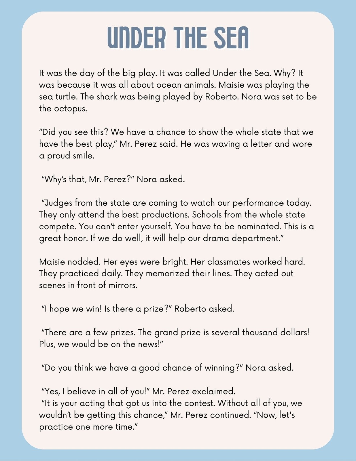 Grade 3 Comprehension Worksheets Free Printable