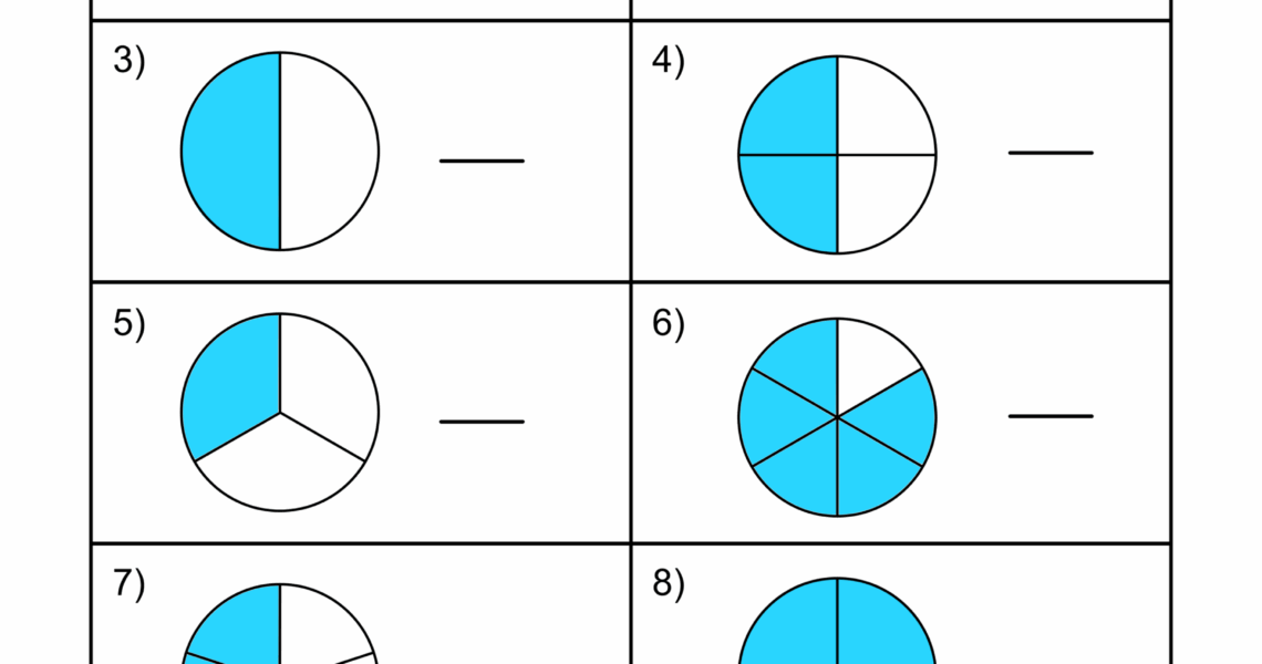 Free Printable Fractions Worksheets Comparing U0026 Identifying