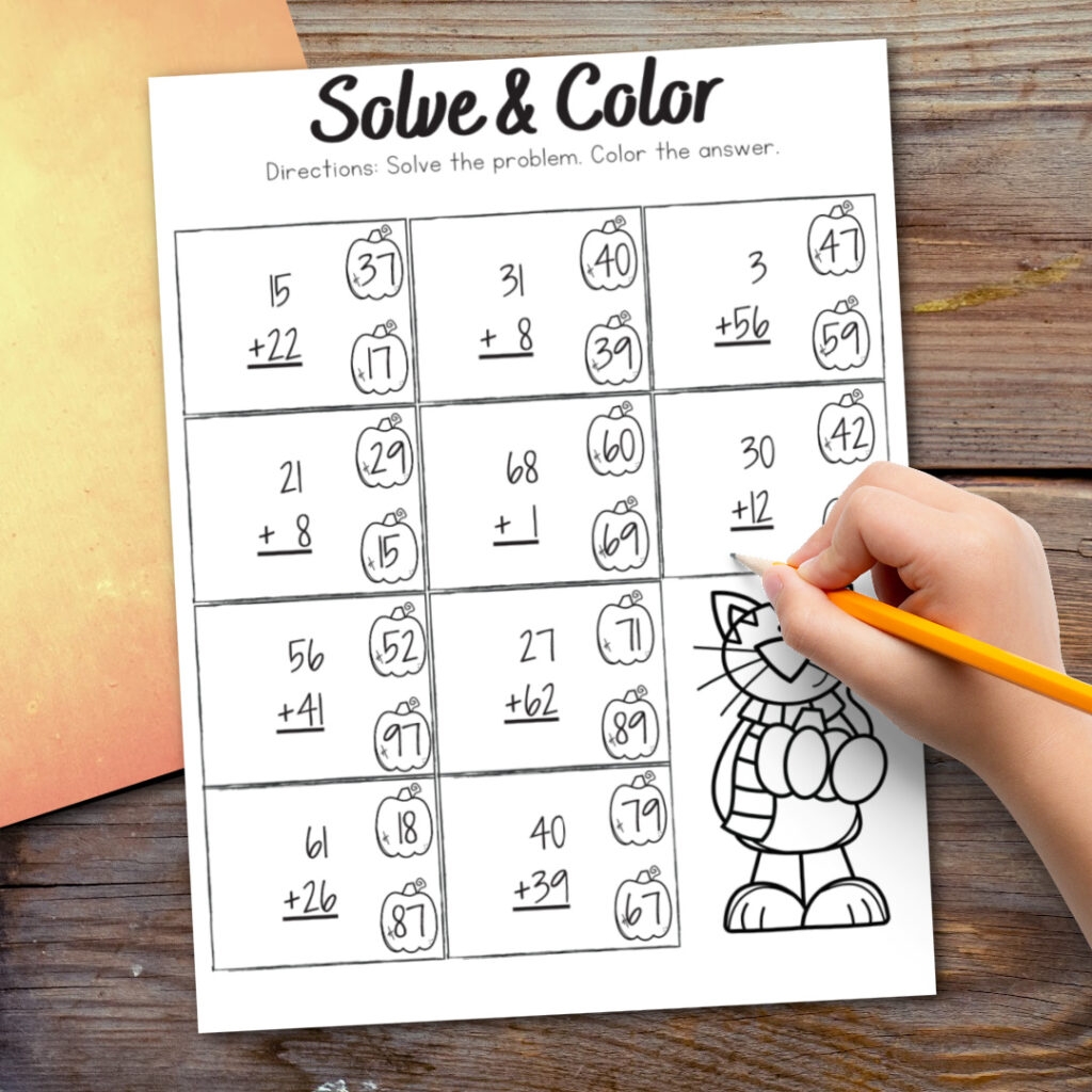 Free Printable Halloween Worksheets 2nd Grade
