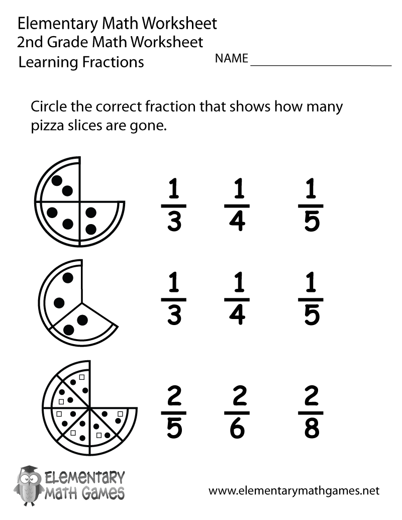 Free Printable 2 Grade Worksheets