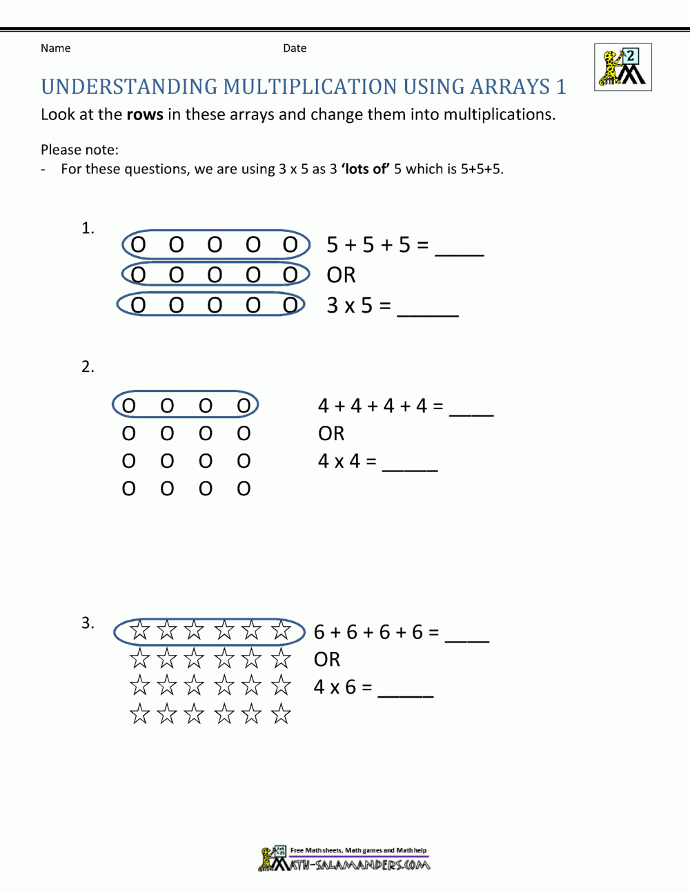 Free Printable Multiplication Worksheets 2nd Grade Free Printable Multiplication Worksheets 2nd Grade