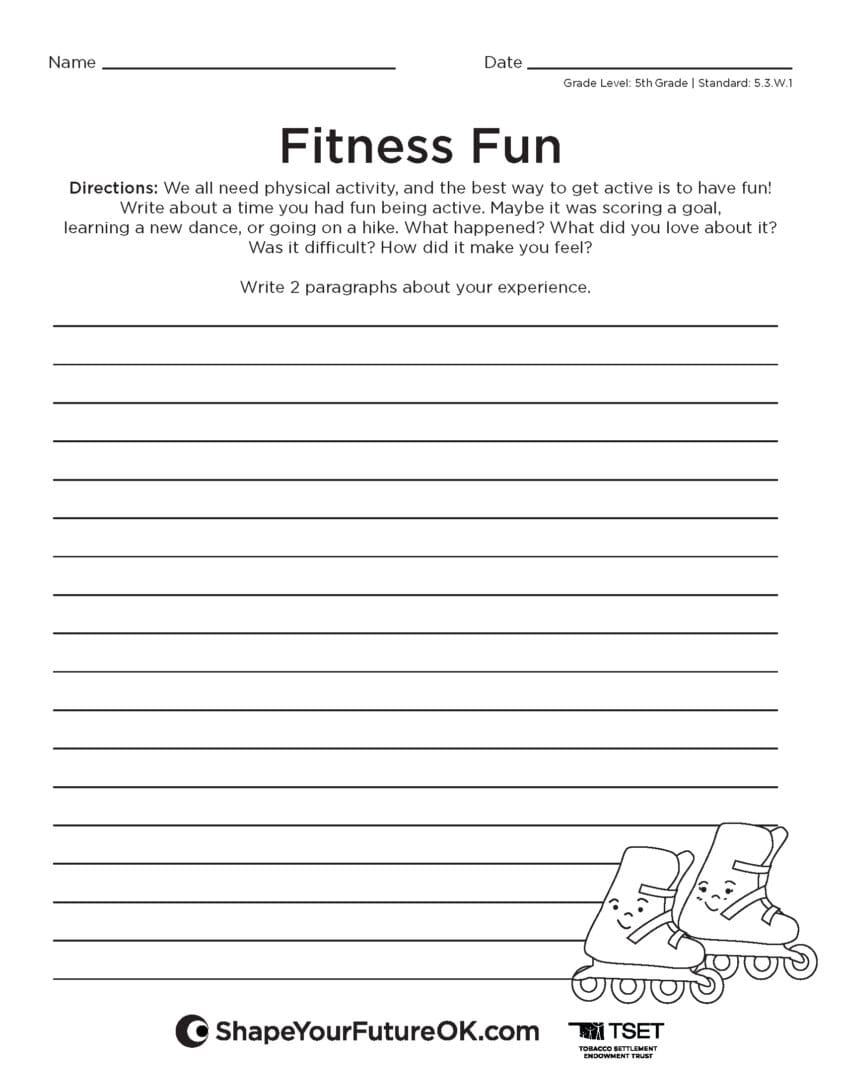 Free Printable 3rd Grade Health Worksheets