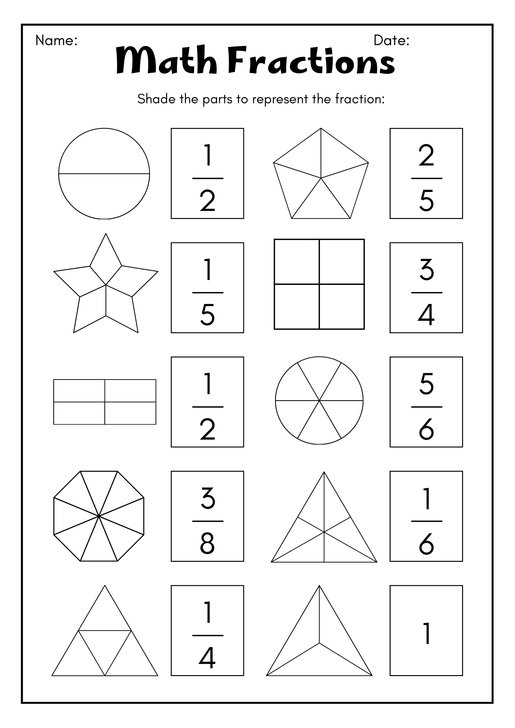 3rd Grade Math Free Worksheets