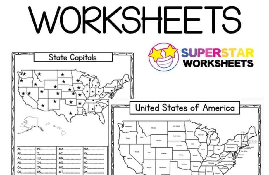 Geography Worksheets Superstar Worksheets