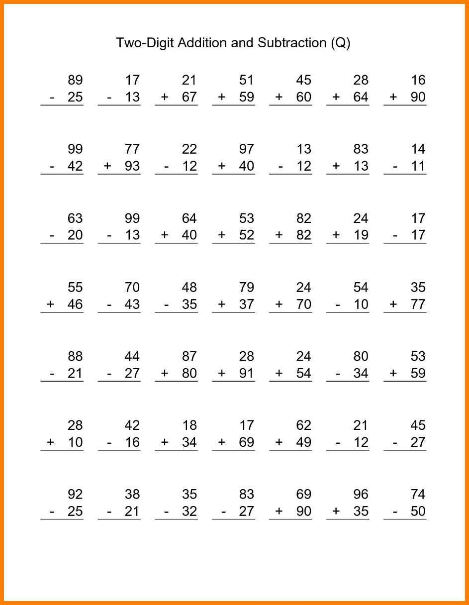 Grade 3 Addition Free Printable Worksheet Digits With Carry 