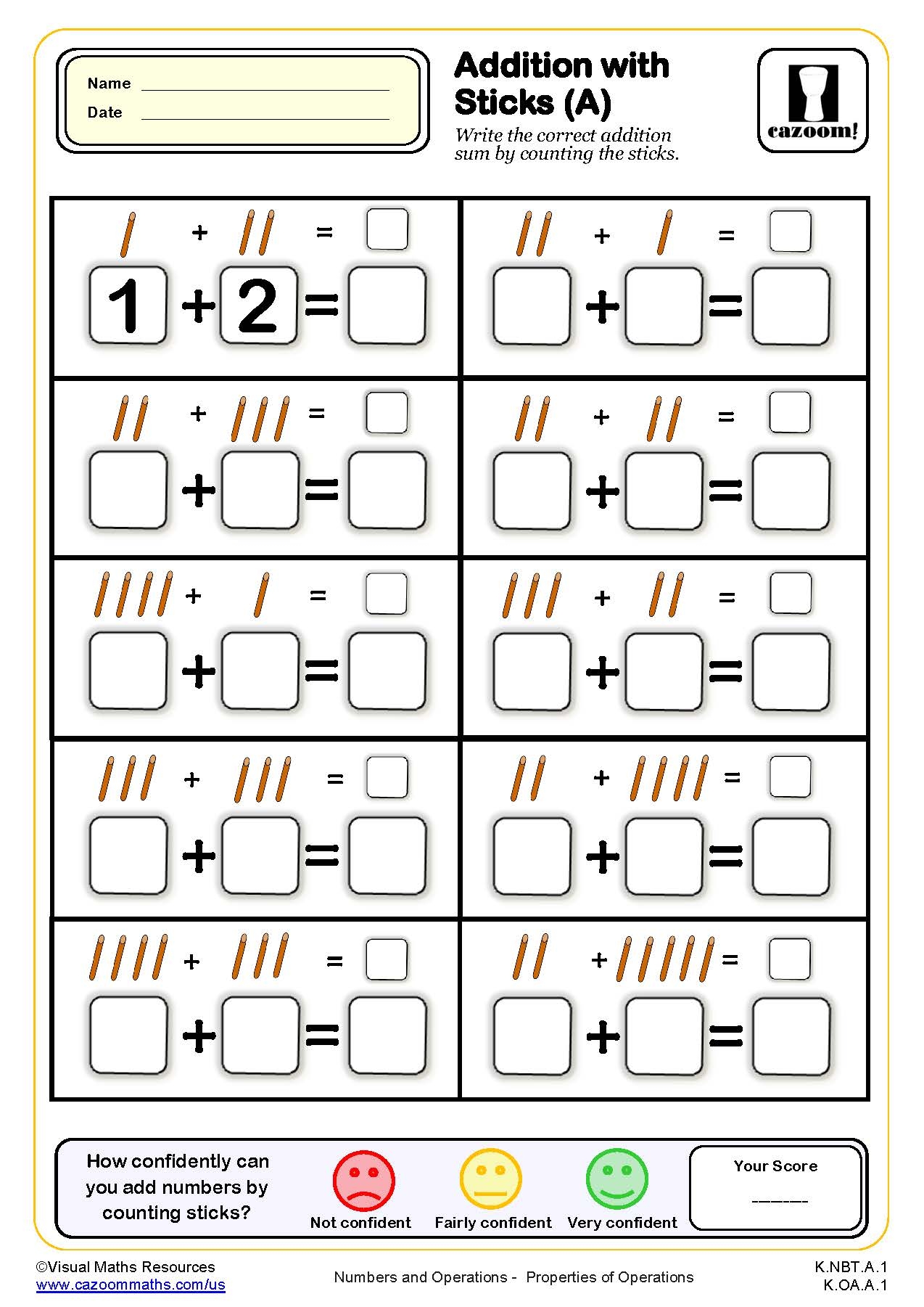 Kindergarten Grade Worksheets Free