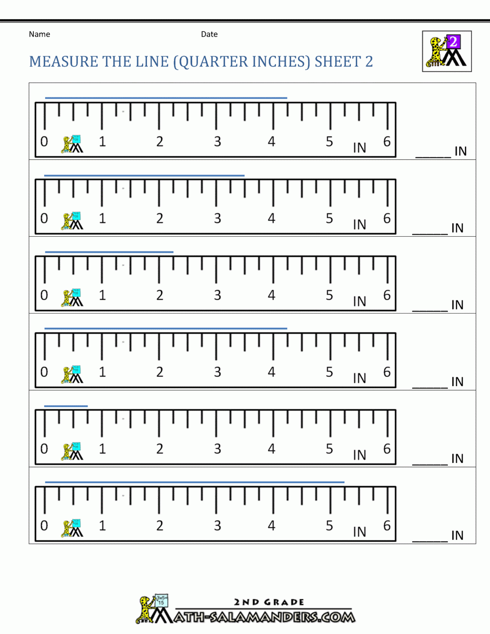 Measurement Math Worksheets Measuring Length Measurement Math Worksheets Measuring Length