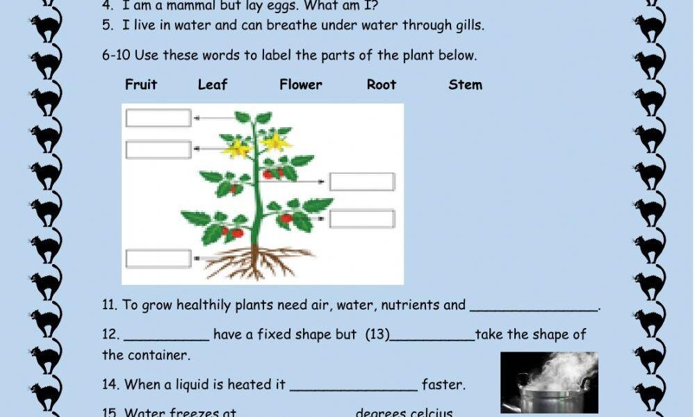 Science Grade 4 Activity Live Worksheets Worksheets Library