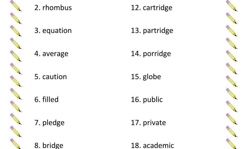 Spelling Words Online Worksheet For 4 Grade Live Worksheets Worksheets Library