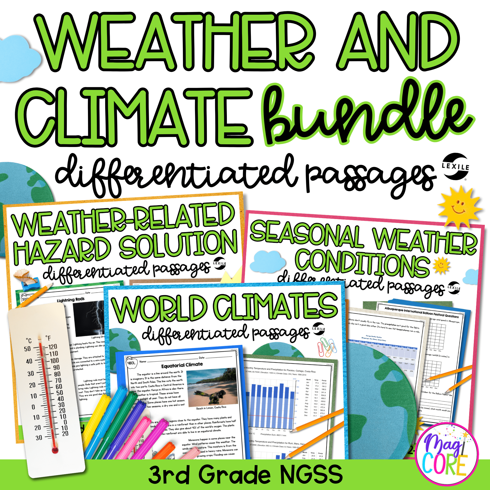 Climate Worksheet 3rd Grade Free Printable