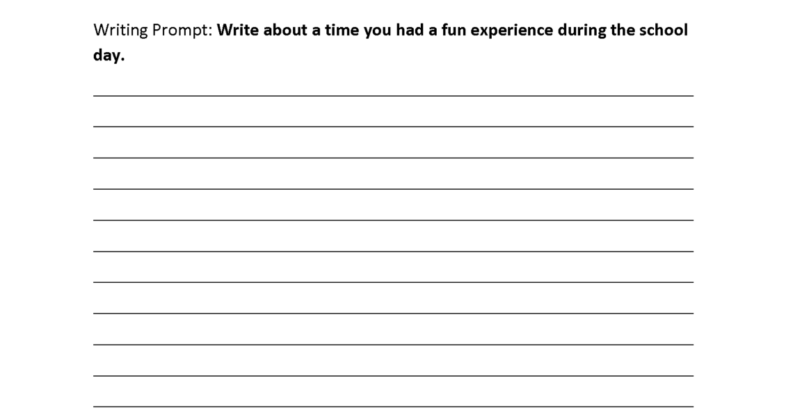 Writing Prompts Worksheets Narrative Writing Prompt Worksheets