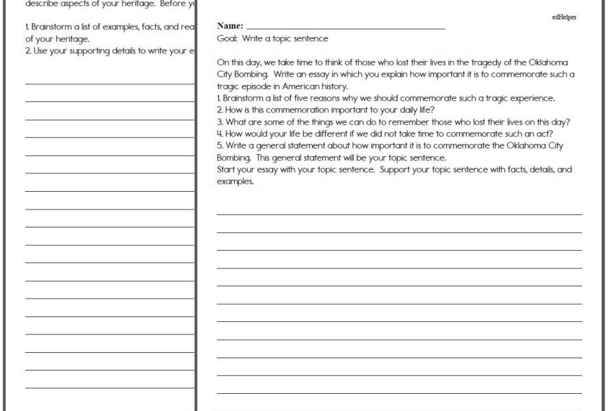 Writing Worksheets For Creative Kids Free PDF Printables