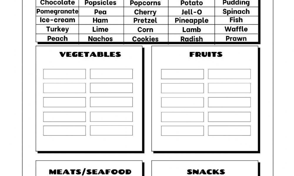 Year 5 FOOD AND HEALTH Worksheet Live Worksheets Worksheets