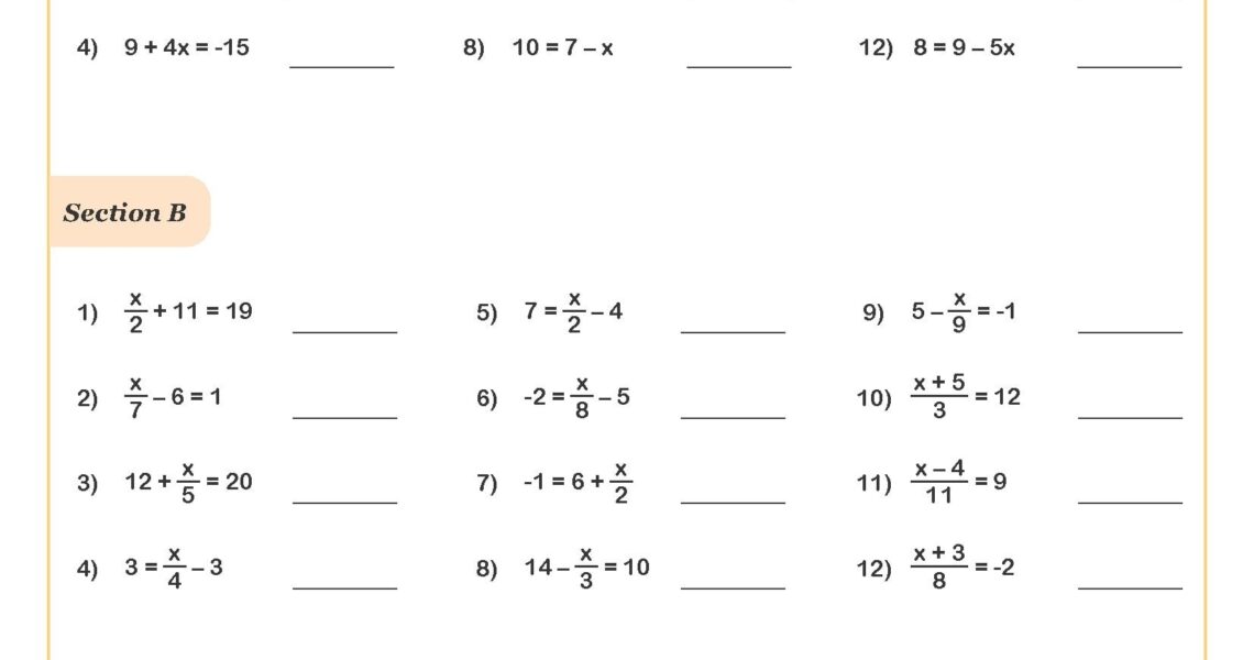 Year 9 Maths Worksheets Printable Maths Worksheets